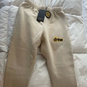Drew house cuffed sweatpants size M NWT